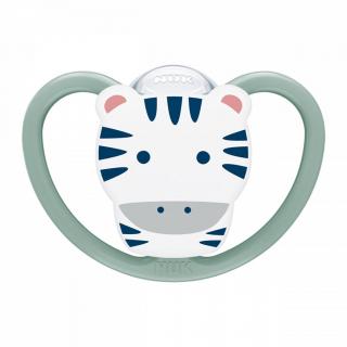 NUK Cumlík Space ribs Plast/Silikon 6-18m