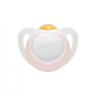 NUK Dojčenský latexový cumlík NUK Star 0-6 m ružový   0-6 m