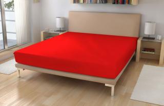 Polášek Jersey plachta Červená  Bavlna 150g/m2, 60/120 cm