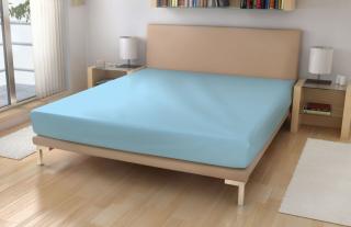 Polášek Jersey plachta Svetlo modrá  Bavlna 150g/m2, 140/200 cm