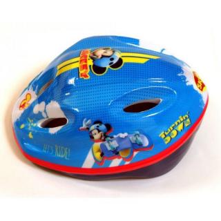 Prexim Cyklistická prilba Mickey Mouse modrá, vel. M, 52-56 cm 2016