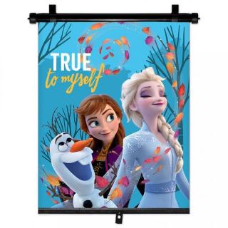 SEVEN Slnečná clona ROLETKA Ľadové Kráľovstvo True  Plast, Polyester, 1 ks 36x45 cm