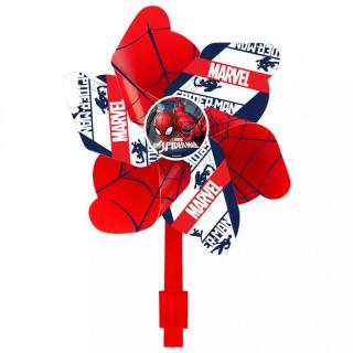 SEVEN Veterník na detský bicykel Spiderman Plast/Polyester, Priemer vrtule 17 cm