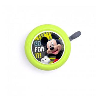 SEVEN Zvonček na bicykel Mickey Go Kov, Plast, priemer 5 cm