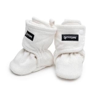 T-Tomi T-TOMI Capáčky Cream ( Bavlna/Polyester, 9-12 mesiacov) WARM