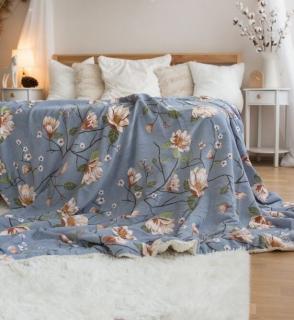UNIVERSAL DESIGN  Baránková deka Magnólia zlatá polyester 150/200 cm