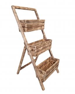 3-poschodový kvetináč 46x5x116 cm