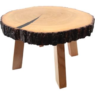 Drevený konferenčný stolík