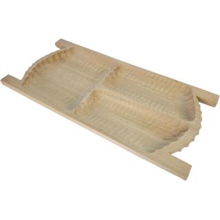 Drevený podnos &quot;korýtko&quot; 60cm