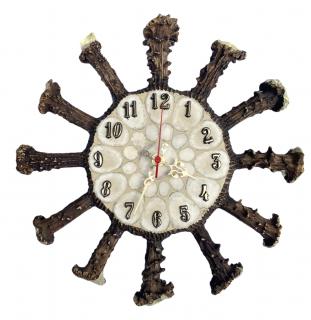 Hodiny z parožia hrubé 30cm