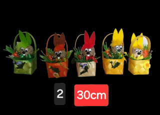 Veľkonoční zajačikovia 30cm