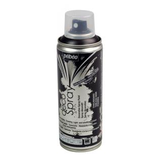 Akrylová kriedová farba v spreji  Pebeo  200 ml čierna (akrylový sprej)