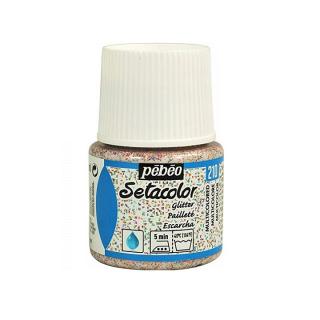 Farba na textil Pebeo Setacolor Glitter 45 ml