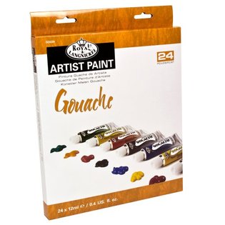 Gvašová farba ARTIST Paint 24x12ml   (maliarský set Royal &amp; Langnickel )
