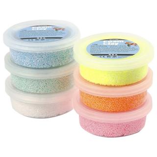 Modelovacia hmota Foam Clay pastel glitter 6 x 14g