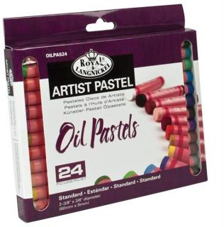 Olejové pastely Royal &amp; Langnickel  SET24 (pastely olejové)