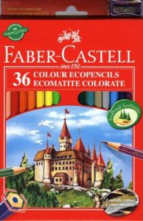 Pastelky Castell set 36 farebné (Faber Castel - Pastelky Klasik)