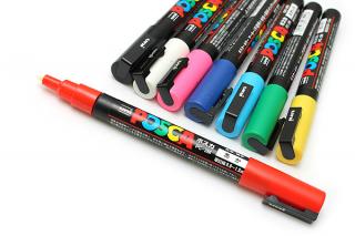 Popisovač UNI POSCA JUMBO PC-5M | rôzne farby (permanentný popisovač)