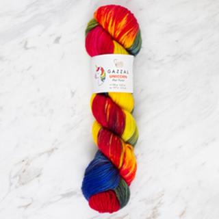Priadza na pletenie Gazzal Unicorn 100 g  | rôzne odtiene (Superwash vlna)