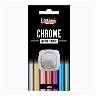 Rub-on chrómový prášok Pentart 0.5 g | rôzne farby (pigmentový prášok)