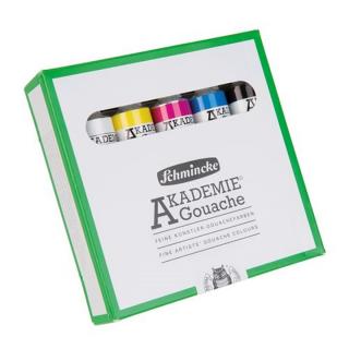 Sada gvašových farieb v tubách Schmincke AKADEMIE 5 x 20 ml (profesionálne gvašové farby)