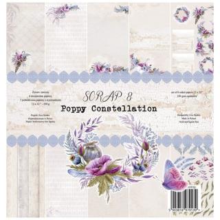 Sada papierov na scrapbooking Poppy 30,5 x 30,5 cm