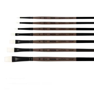 Syntetický plochý štetec ROSA MOON 1203F | Various Sizes