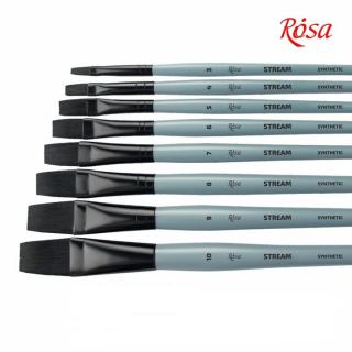 Syntetický plochý štetec ROSA STREAM 134 | Various Sizes