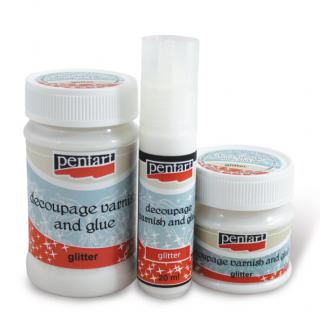Trblietavý lak a lepidlo na dekupáž PENTART - 50 ml (lak a lepidlo na dekupáž PENTART)