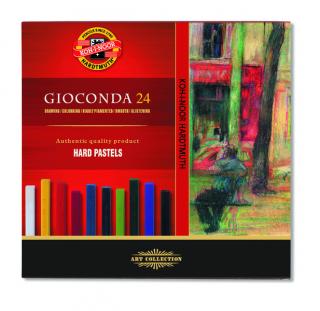 Tvrdé olejové pastely GIOCONDA / 24 dielny set (olejové pastely KOH-I-NOOR)