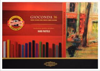 Tvrdé olejové pastely GIOCONDA / 36 dielny set (olejové pastely KOH-I-NOOR)