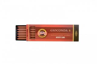 Umelecká rudka GIOCONDA červenohnedá Russet sépia / 6 ks (umelecké rudky KOH-I-NOOR)
