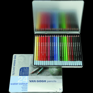 Akvarelové ceruzky Van Gogh - sada 24 ks