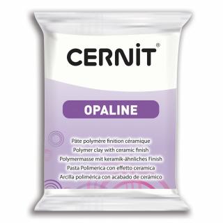 CERNIT Opaline 56g - White (polopriesvitná hmota)
