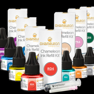 Chameleon Atramentové náplne 20ml - vyberte si odtieň (Chameleon Atramentové náplne 20ml + príslušenstvo)