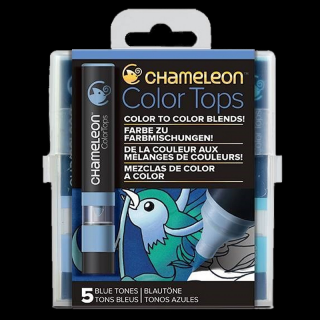 Chameleon Colour Tops set - Blue - 5ks (Chameleon Colour Tops set - Blue - 5ks)