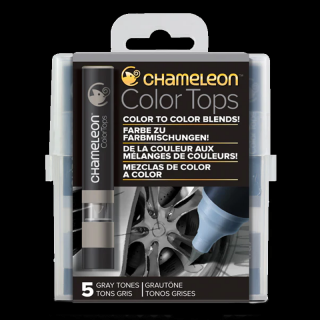 Chameleon Colour Tops set - Grey - 5ks (Chameleon Colour Tops set - Grey - 5ks)