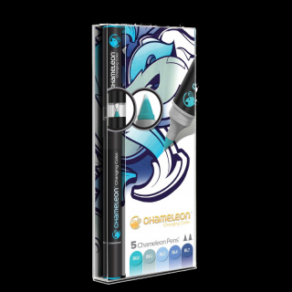 Chameleon sada 5ks - Blue (Chameleon sada 5ks - Blue)
