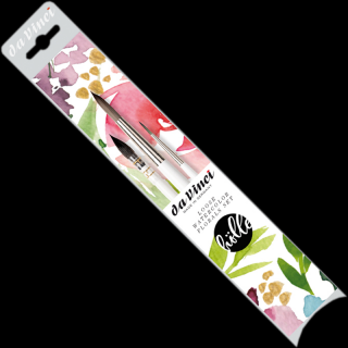 daVinci Florals syntetické akvarelové štetce - séria 4190 (daVinci Florals syntetické akvarelové štetce - 3 ks)