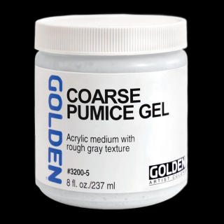 GOLDEN Coarse Pumice Gel - 237ml (Akrylové gélové médium)