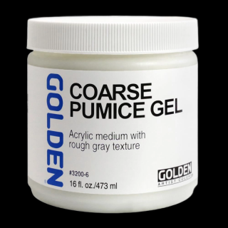 GOLDEN Coarse Pumice Gel - 473 ml (Akrylové gélové médium)