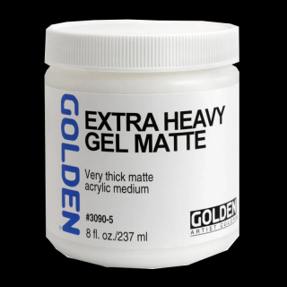 GOLDEN Extra Gel Matte - 237 ml (Pololesklý hustý akrylový gél)