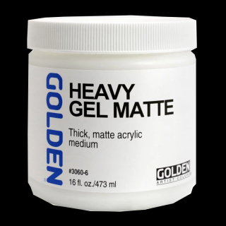 GOLDEN Gel Matte - 473 ml (Matný hustý akrylový gél)