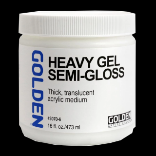 GOLDEN Gel Semi-Gloss - 473 ml (Pololesklý hustý akrylový gél)
