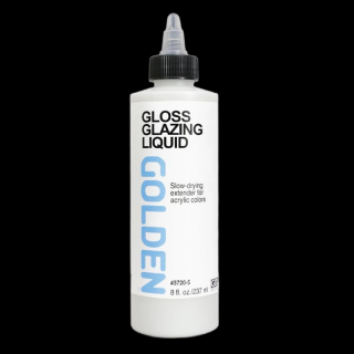 GOLDEN Gloss Glazing Liquid - 237 ml (Lesklá pomaly schnúca glazúra)