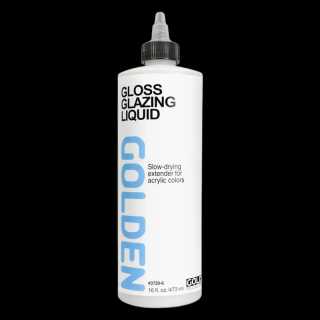 GOLDEN Gloss Glazing Liquid - 473 ml (Lesklá pomaly schnúca glazúra)