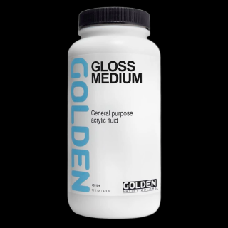 GOLDEN Gloss Medium - 473 ml (Lesklé médium)