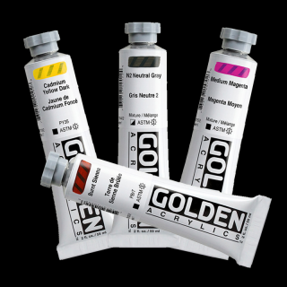 GOLDEN Heavy Body akrylové farby - 59 ml - vyberte odtieň (GOLDEN Heavy Body akrylové farby - 59 ml)