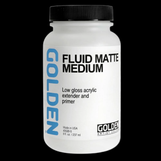 GOLDEN Matte Medium - 237 ml (Matné médium)