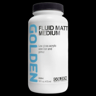 GOLDEN Matte Medium - 473 ml (Matné médium)